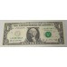 UNITED STATES OF AMERICA 2003 . ONE 1 DOLLAR BANKNOTE . ERROR . INSUFFICIENT INK
